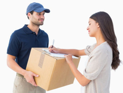 Delivery of personal packages from the US